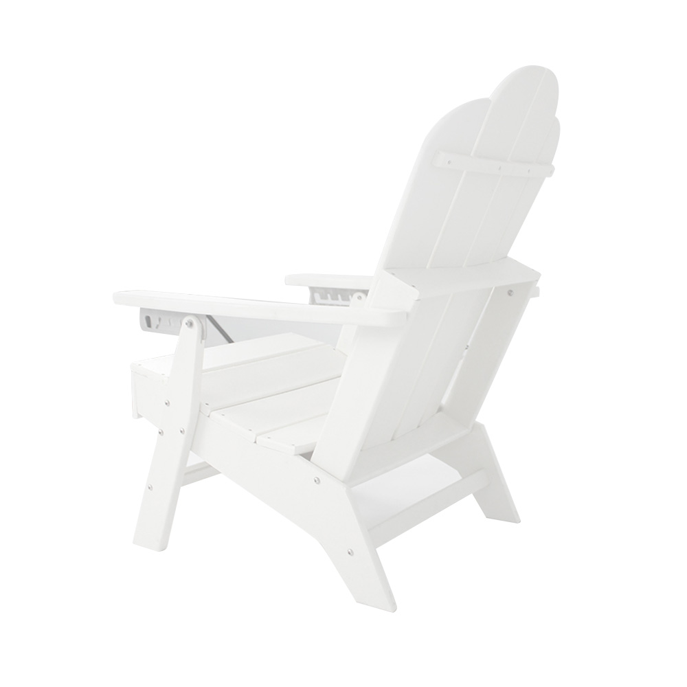 ADM006 Beach Leisure HDPE Adirondack stol-udtrækkelig sæde udendørs hvilestol