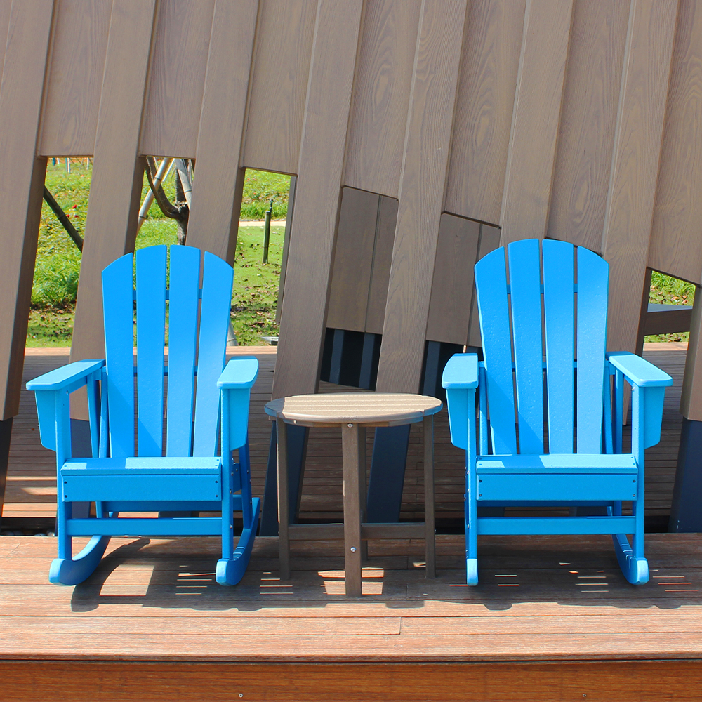 Blue Set Combination Outdoor Kids Adirondack Chair: Et drømmevalg til børns udendørs fritid